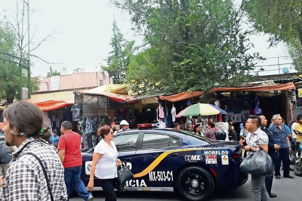 En Tepito el comercio de enervantes ha mostrado un repunte, al igual que las ejecuciones relacionadas con narcomenudeo. 