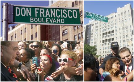 Euforia por Don Francisco en NY