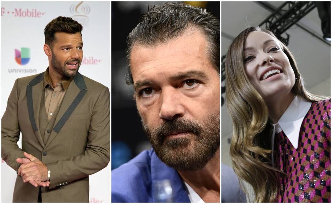 Ricky Martin, Antonio Banderas y Olivia Wilde son sólo algunos de los famosos que mostraron su apoyo. (Fotos: Archivo)