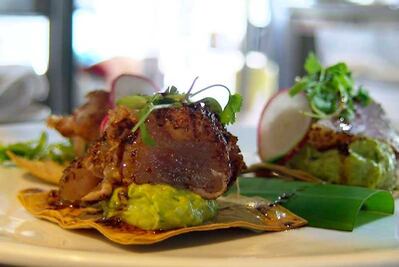 Una cocina de estación en: Temporal