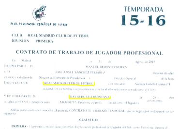 Football Leaks revela contrato entre De Gea y el Real Madrid