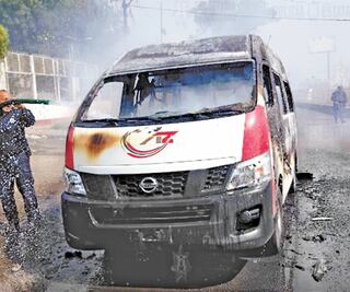 Cesan las agresiones contra transportistas 