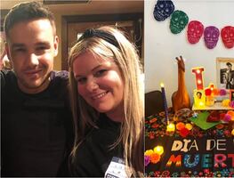 Hermana de Liam Payne pone altar de muertos en honor al cantante