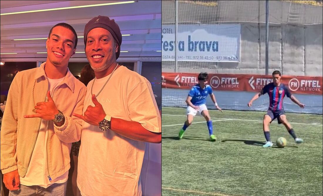 El hijo de Ronaldinho buscará hacer historia en el Barcelona / FOTO: ESPECIAL
