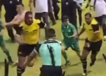 Corretean a exárbitro de la Liga MX en un partido llanero