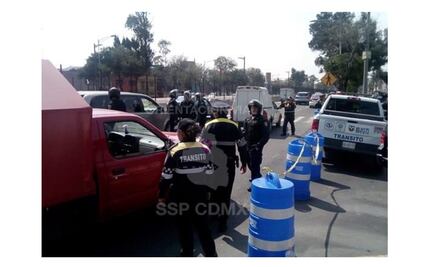 Operativo vial en inmediaciones del Autódromo Hermanos Rodríguez