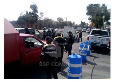 Operativo vial en inmediaciones del Autódromo Hermanos Rodríguez