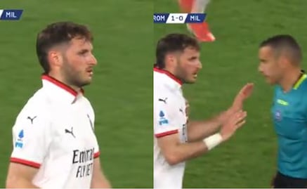 Santiago Giménez "pierde" la cabeza y sale expulsado; se queda sin competencias europeas con el AC Milan 