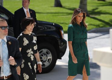 Melania Trump irá al funeral de Barbara Bush; se desconoce si el presidente asistirá