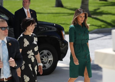 Melania Trump irá al funeral de Barbara Bush; se desconoce si el presidente asistirá
