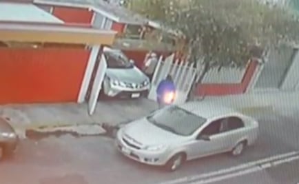 Así robaron camioneta en Tlalnepantla... y en menos de 30 segundos