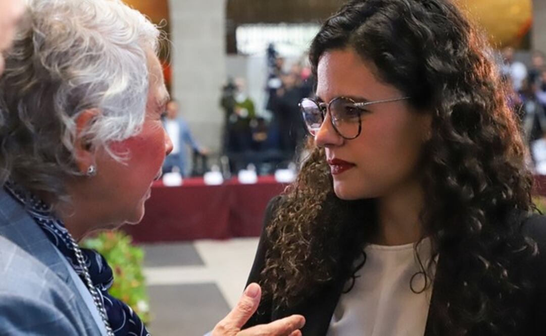 Olga Sánchez Cordero y Luisa María Alcalde han estado a cargo de la Secretaría de Gobernación. Foto: Segob