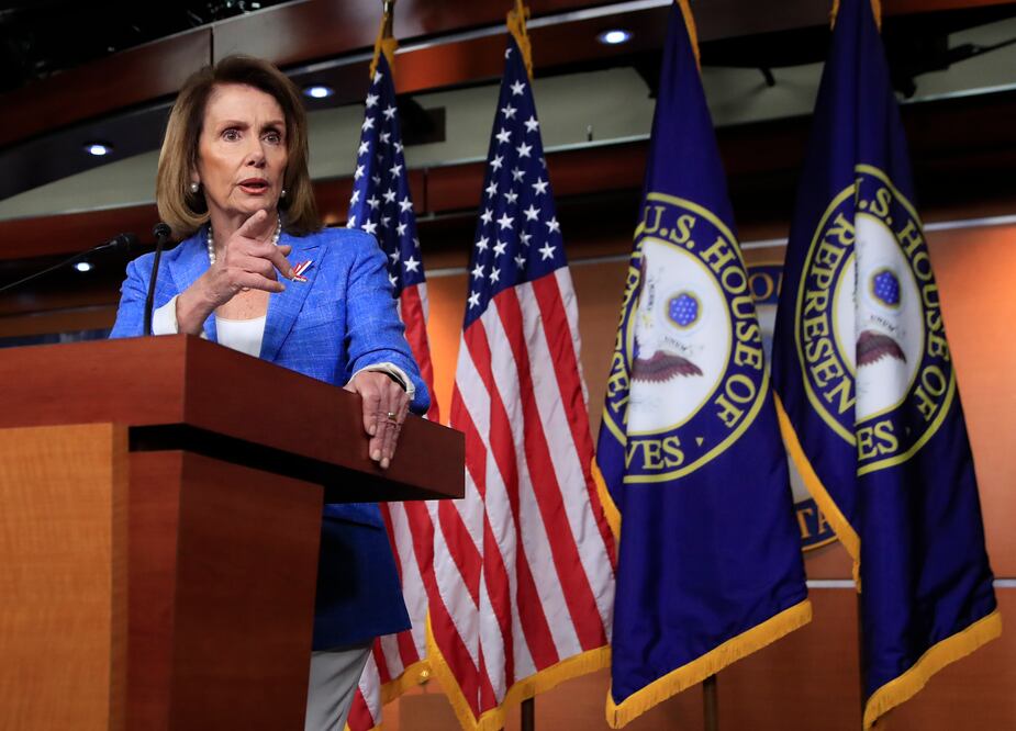 La líder de la minoría demócrata de la Cámara de Representantes, Nancy Pelosi (Foto: AP)