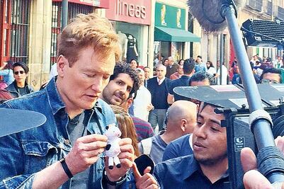 Conan O’Brien quiere hacer un programa sin fronteras