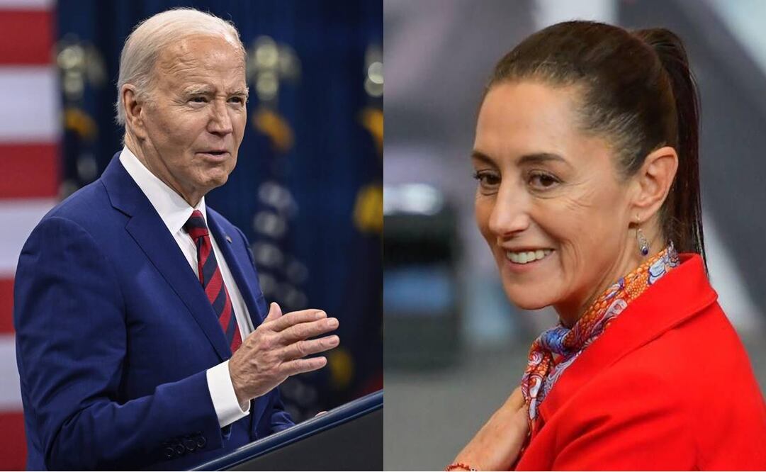 Joe Biden felicita a Claudia Sheinbaum por su triunfo; llama a trabajar "estrechamente". Foto: Archivo