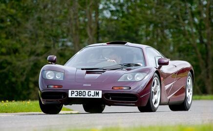 La historia del McLaren de Mr. Bean…que chocó dos veces