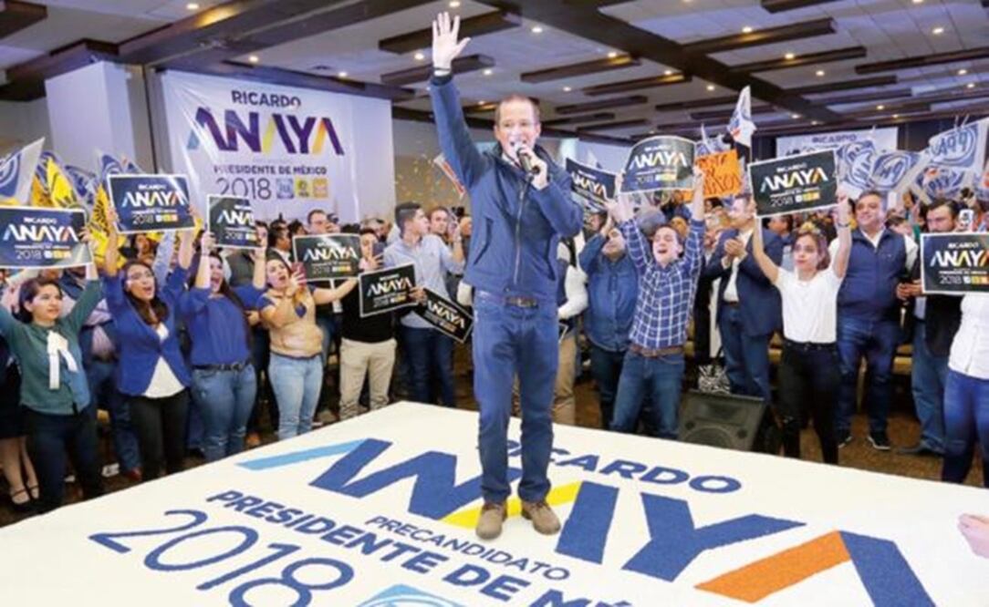 Ricardo Anaya in Monterrey – Photo: Berenice Fregoso/EL UNIVERSAL