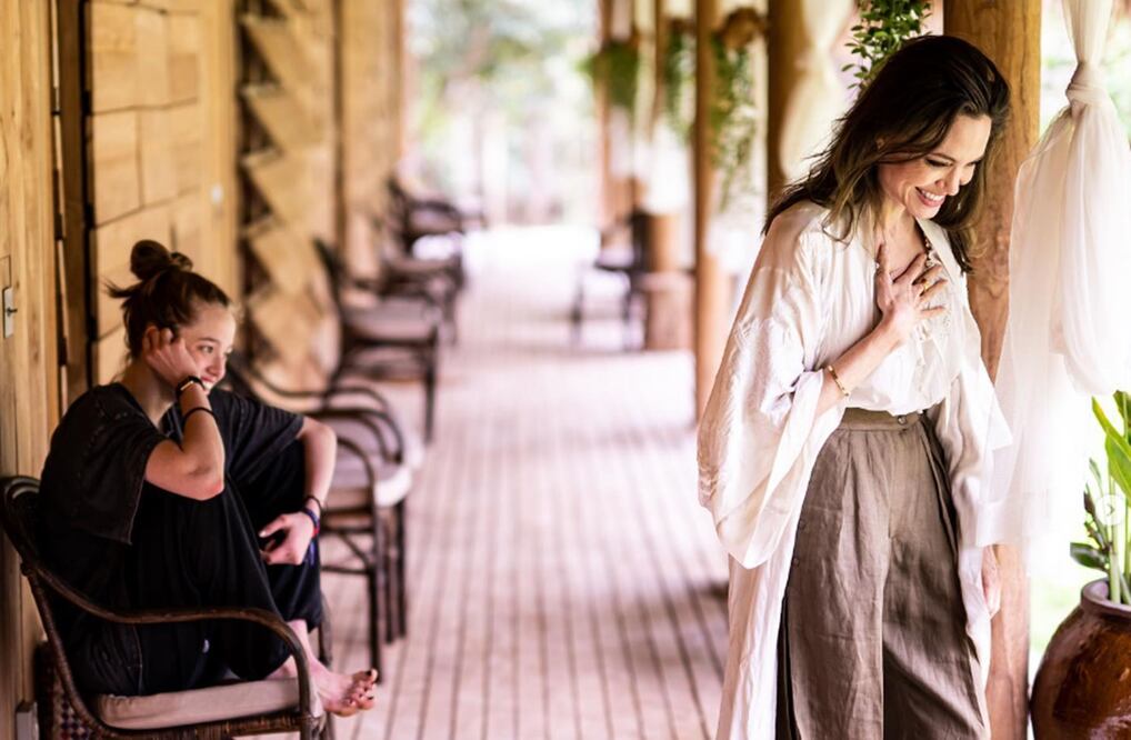 Angelina Jolie tiene seis hijos; Maddox (22), Pax (20), Zahara (19), Shiloh (17), Knox y Vivienne (15).
Foto: Instagram