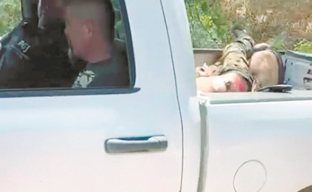 Autoridades y pobladores pudieron acceder al lugar donde fueron asesinadas las víctimas. Foto: Tomada de vídeo