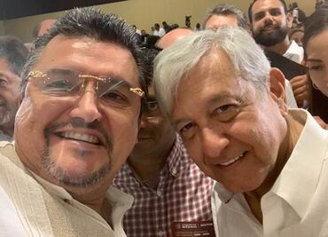 Ignacio Benavente, acusado por Durazo, presumía fotos con AMLO