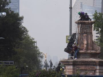 Se retirará la "antimonumenta" de la exGlorieta a Colón, anuncia Sheinbaum