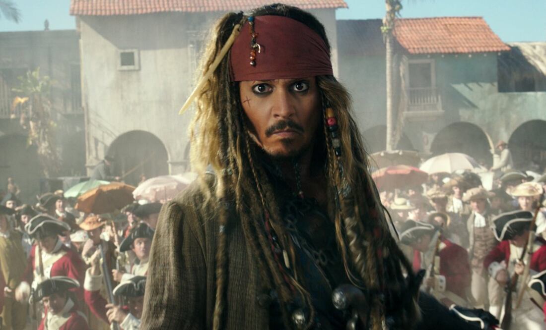Johnny Depp como el capitán Jack Sparrow. Foto: IMDB
