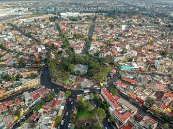 La colonia con forma de telaraña
