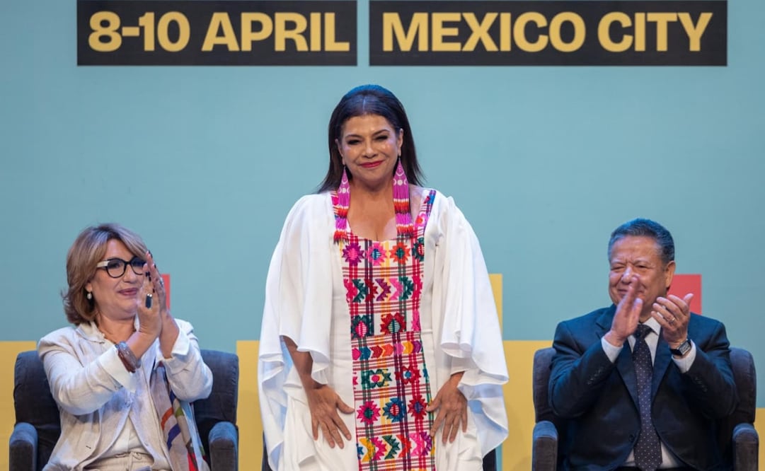 La jefa de Gobierno de la CDMX, Clara Brugada, inaugura “Buró Ejecutivo 2026”. Foto: especial