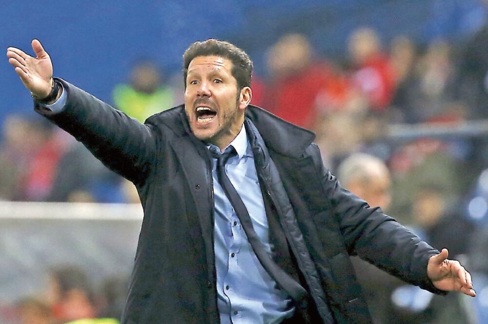 El conjunto de Diego Simeone marcha líder en la Liga de España (SUSANA VERA. REUTERS)