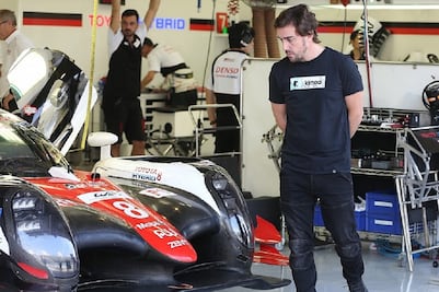 Fernando Alonso se incorpora al WEC 2018-19