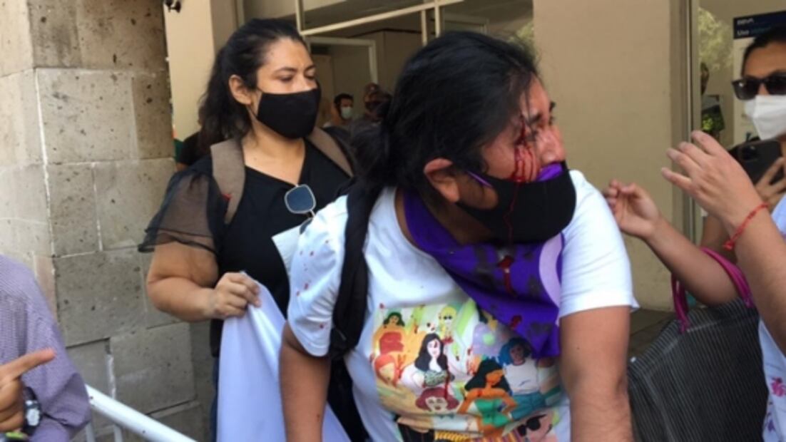 "Espero no ser una desaparecida más", dice mujer agredida en protesta contra Salgado Macedonio