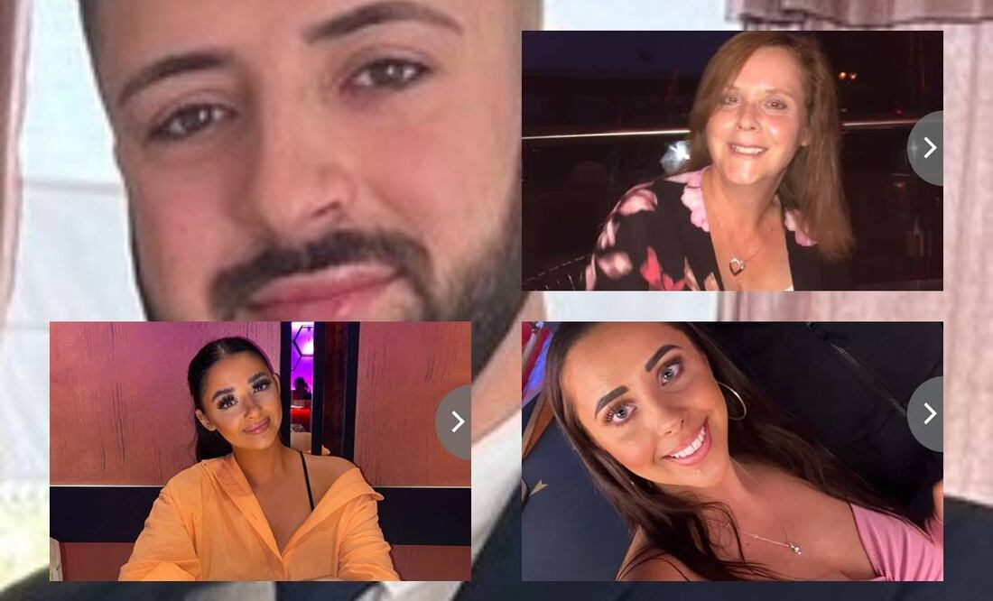 La policía busca a Kyle Clifford, cuyo retrato ha sido difundido por los medios británicos, por su presunta conexión con la muerte de las tres mujeres. Foto: X @Manaz_Trades