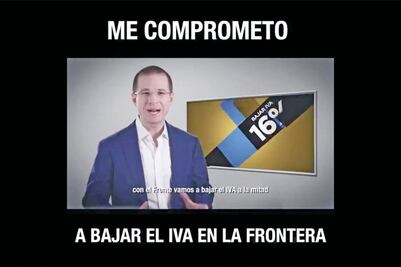 Promete Anaya reducir 50% el IVA en la frontera norte