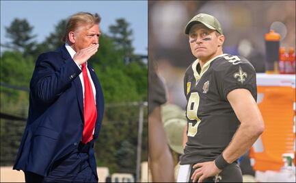 Donald Trump critica a Drew Brees por haberse retractado