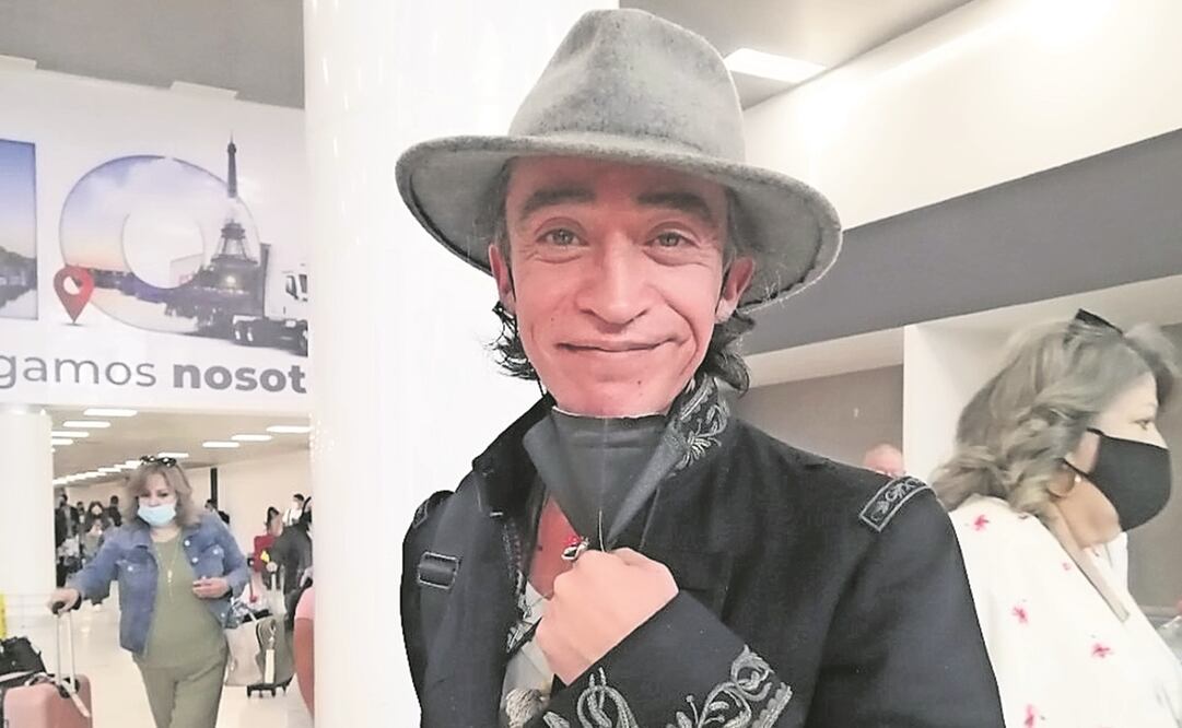 Roberto Sosa dice que extrañaba los eventos presenciales como el Festival Internacional de Cine de Guadalajara. Foto: Araceli García. EL UNIVERSAL