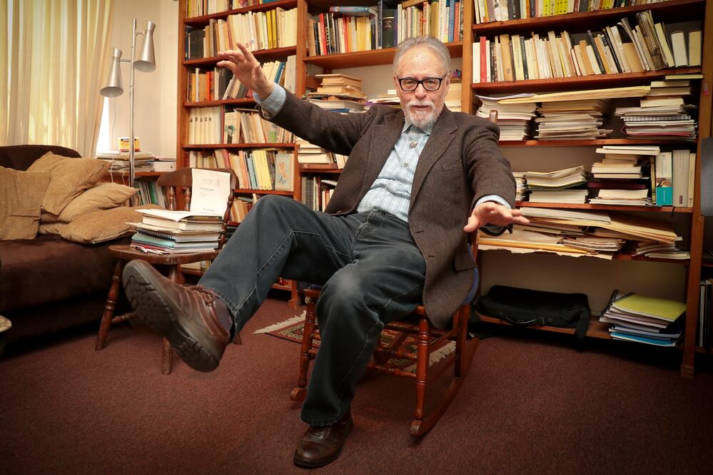 Amante de las letras, David Huerta se dice un entusiasmado del lenguaje, de su función, de su despliegue y trasfondos. JUAN BOITES. EL UNIVERSAL