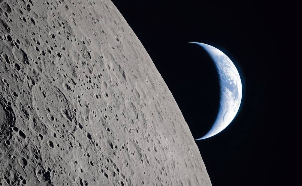 La NASA compartió nuevas imágenes captadas por los astronautas de la misión
Artemis, que el viernes debe amerizar en el océano Pacífico. Foto: NASA