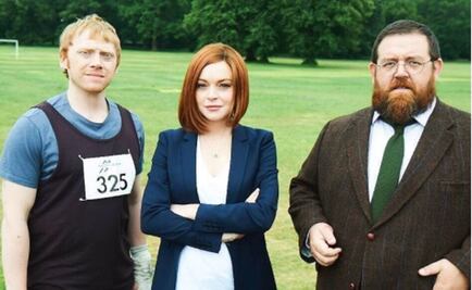 Lindsay Lohan actuará en la tv británica con Rupert Grint