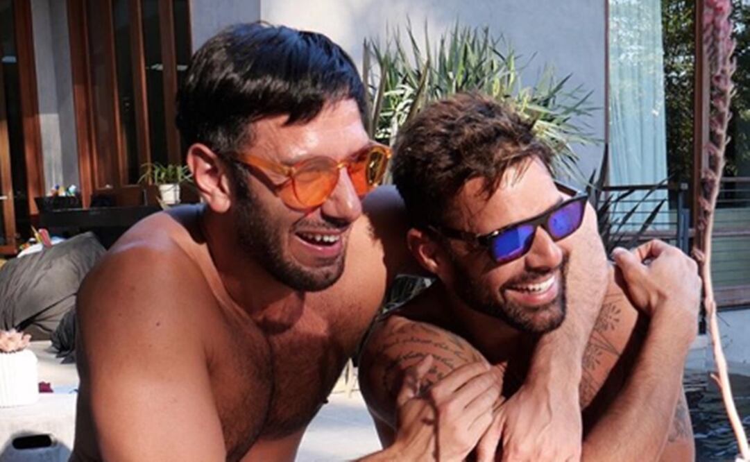 Ricky Martin anunció en enero de 2018 que se había casado con su novio, el pintor sirio de nacionalidad sueca Jwan Yosef. Foto: Instagram 