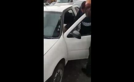 Policía de SSP sale de turno laboral y choca ebrio