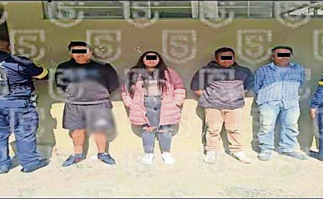 Los detenidos habrían participado en un homicidio ocurrido el 10 de julio pasado en Tultepec. Foto: Especial