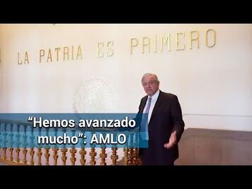 AMLO llama a los ciudadanos a celebrar el primer año de Gobierno