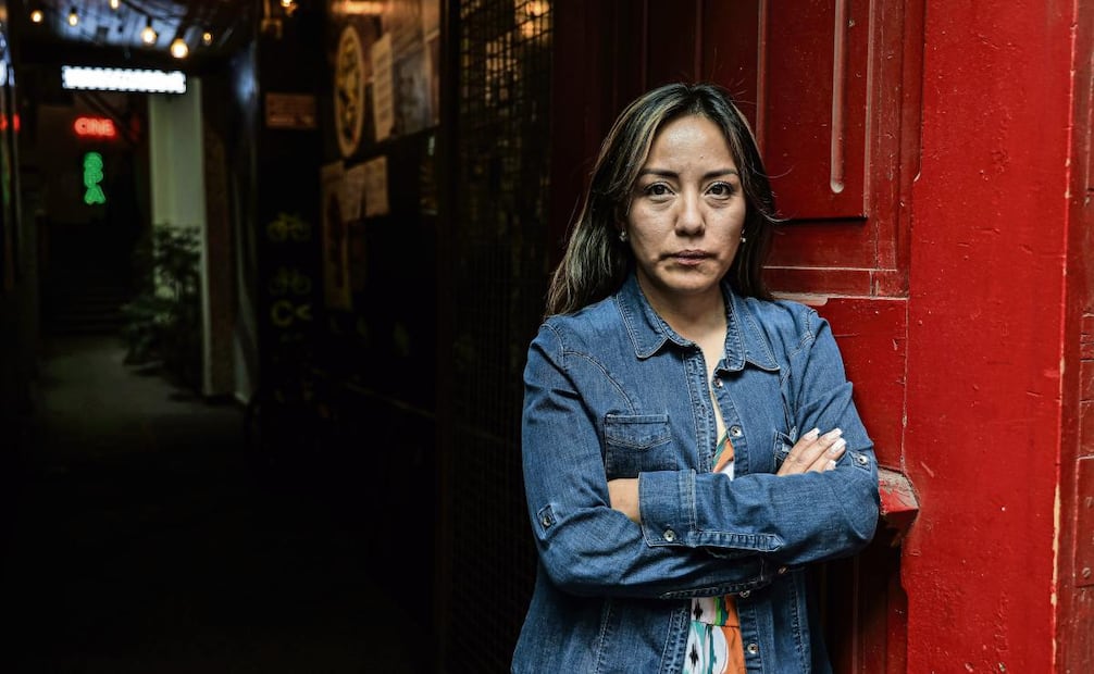 Yeritza Bautista llama a alzar la voz por las mujeres sobrevivientes. Foto: Gabriel Pano / EL UNIVERSAL