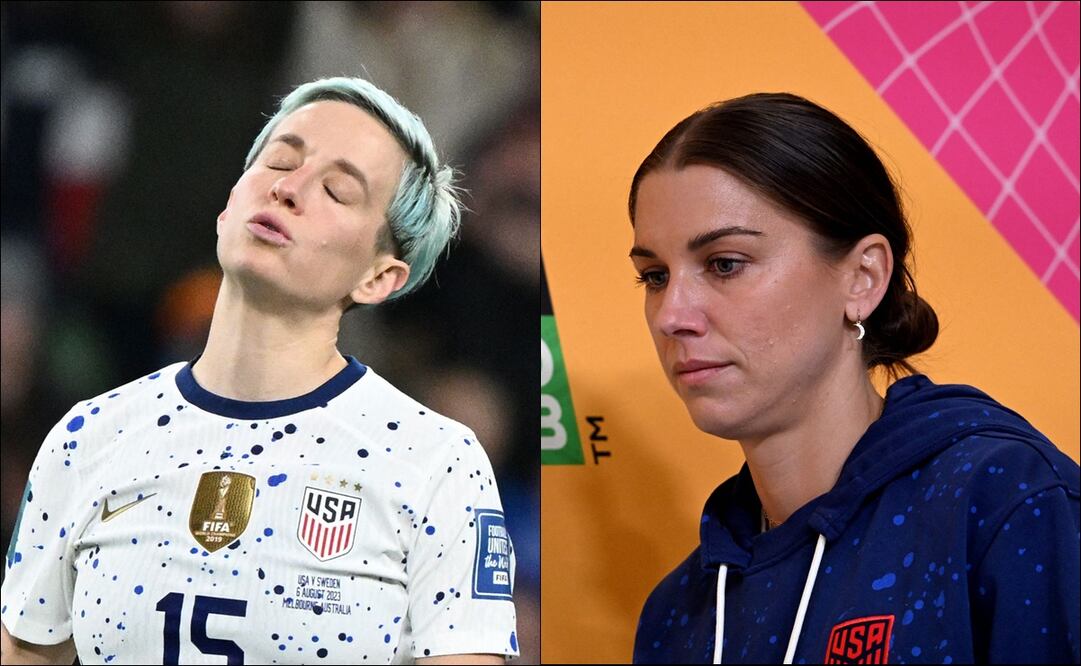 Megan Rapinoe y Alex Morgan - Foto: Especial