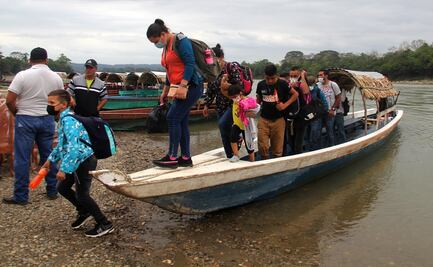 Muro militar empuja a migrantes a la Selva Lacandona