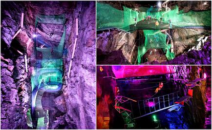 ¿Te gustaría entrar a un parque de trampolines subterráneo?