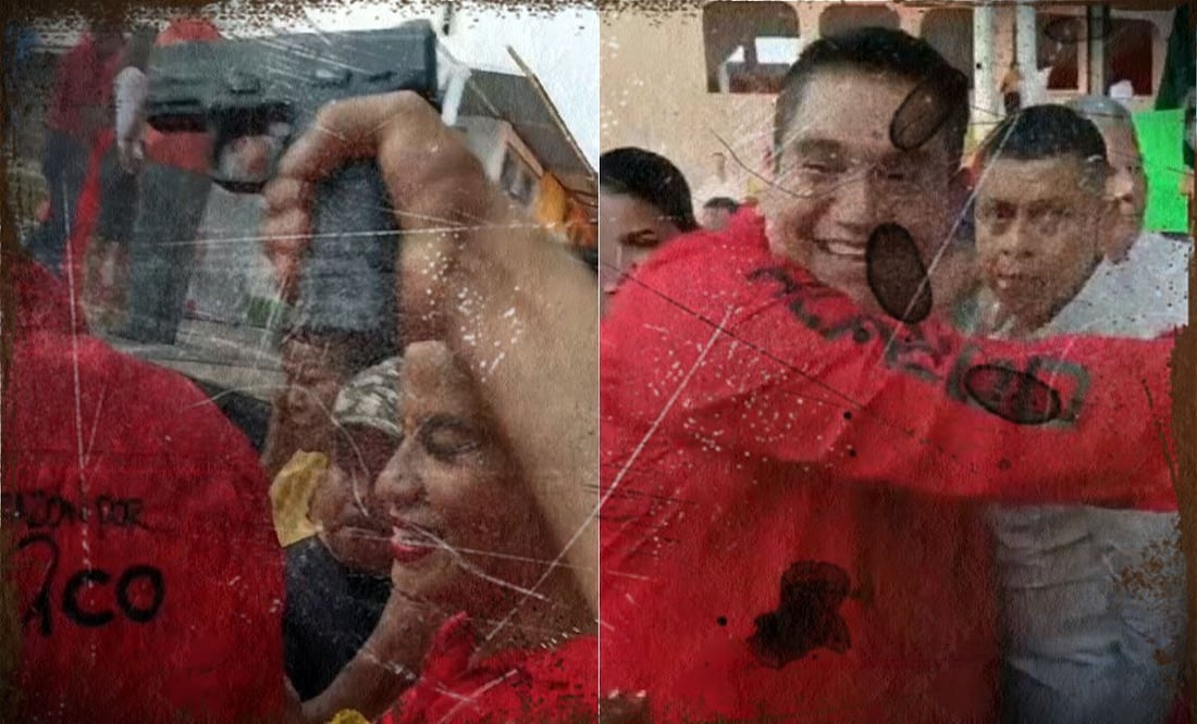 Asesinan a José Alfredo Cabrera Torres, candidato de Coyuca de Benítez. / Foto: captura de video.