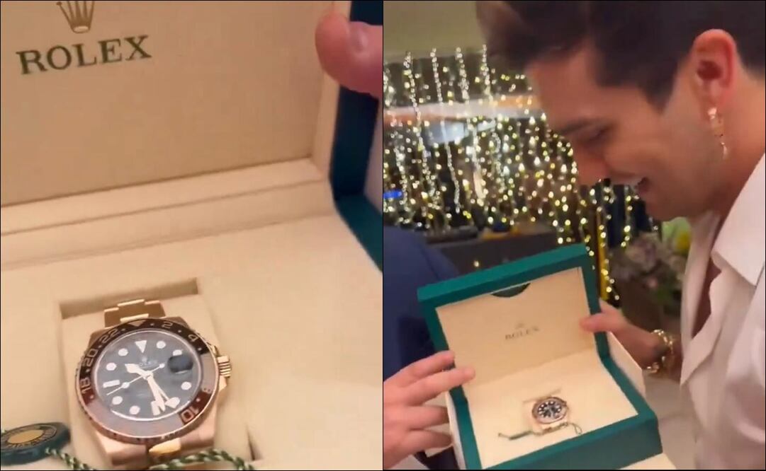 Cristiano Ronaldo se lució al regalarle un caro reloj al músico brasileño Luan Santana / FOTO: ESPECIAL
