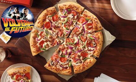Pizza Hut lanza combo de “Volver al Futuro” ¿cuánto cuesta y qué incluye?