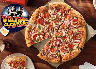 Pizza Hut lanza combo de “Volver al Futuro” ¿cuánto cuesta y qué incluye?